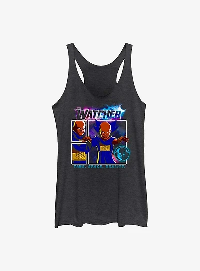 Marvel What If...? The Watcher TIme Space Reality Girls Tank