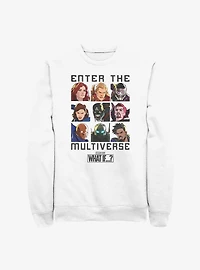 Marvel What If...? Enter The Multiverse Crew Sweatshirt