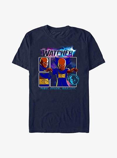 Marvel What If...? The Watcher Time Space Reality T-Shirt