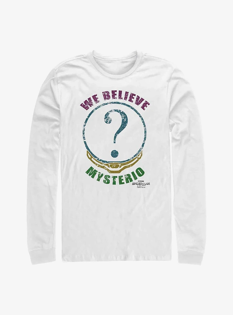 Marvel Spider-Man: No Way Home Believe Mysterio Long-Sleeve T-Shirt