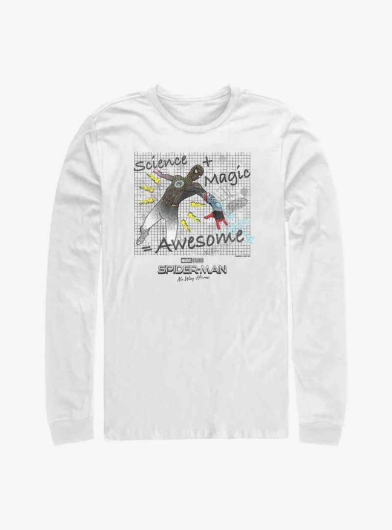 Marvel Spider-Man: No Way Home Science Magic Long-Sleeve T-Shirt