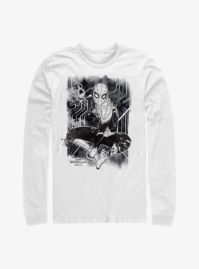 Marvel Spider-Man: No Way Home Spider Inked Long-Sleeve T-Shirt
