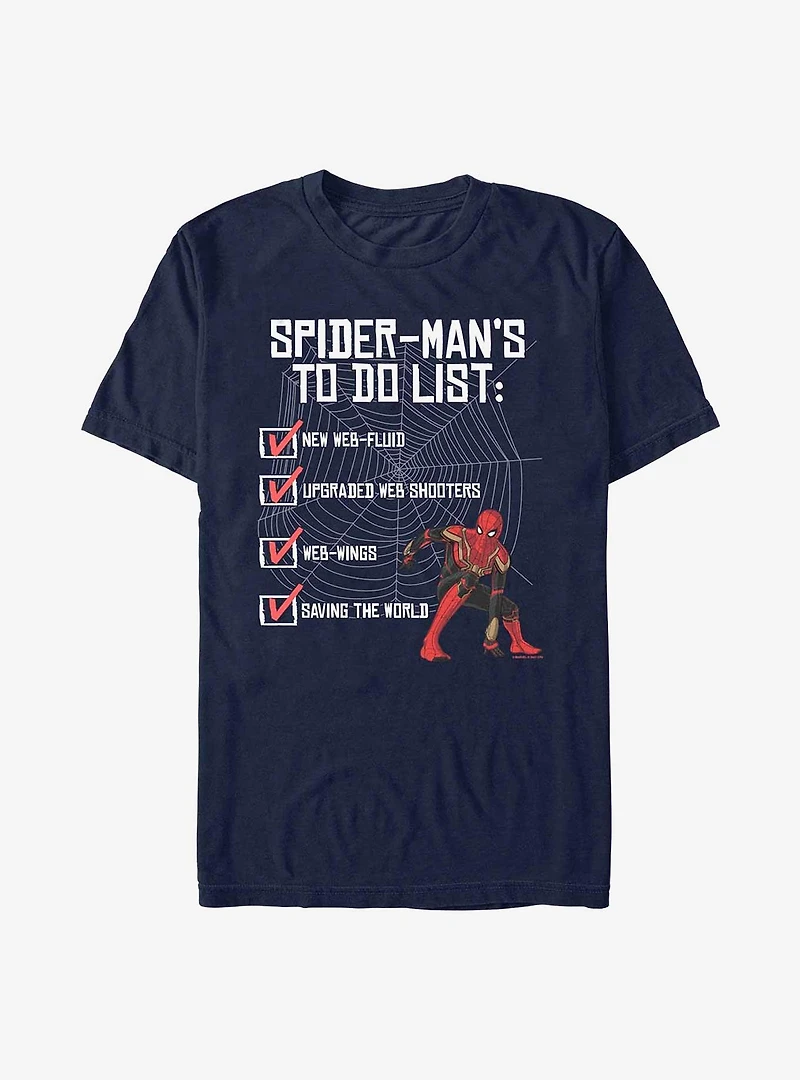 Marvel Spider-Man: No Way Home Spider-Man To Do T-Shirt