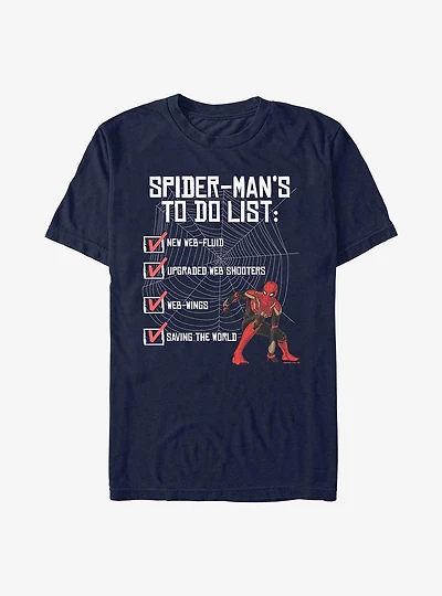 Marvel Spider-Man: No Way Home Spider-Man To Do T-Shirt