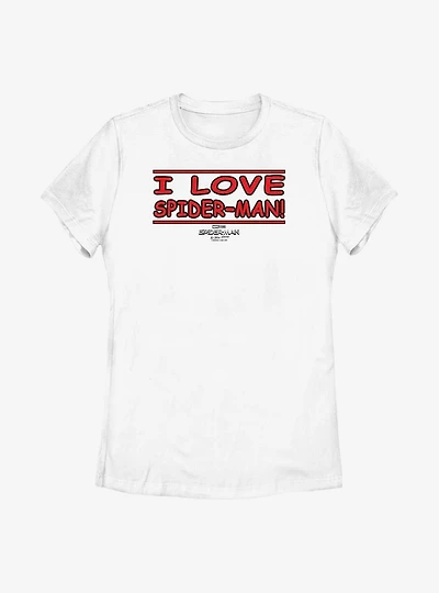 Marvel Spider-Man: No Way Home Spidey Love Womens T-Shirt
