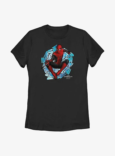 Marvel Spider-Man: No Way Home Spinning Webs Womens T-Shirt