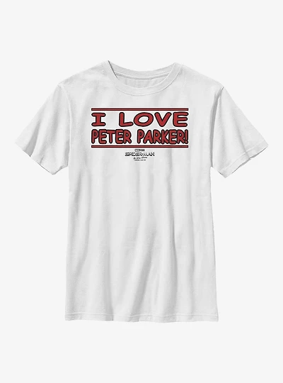 Marvel Spider-Man: No Way Home Love Peter Parker Youth T-Shirt