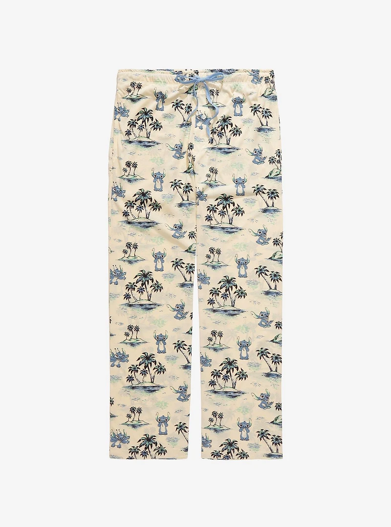 Disney Lilo & Stitch Tropical Island Allover Print Sleep Pants - BoxLunch Exclusive