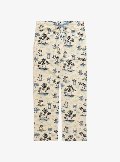Disney Lilo & Stitch Tropical Island Allover Print Sleep Pants - BoxLunch Exclusive