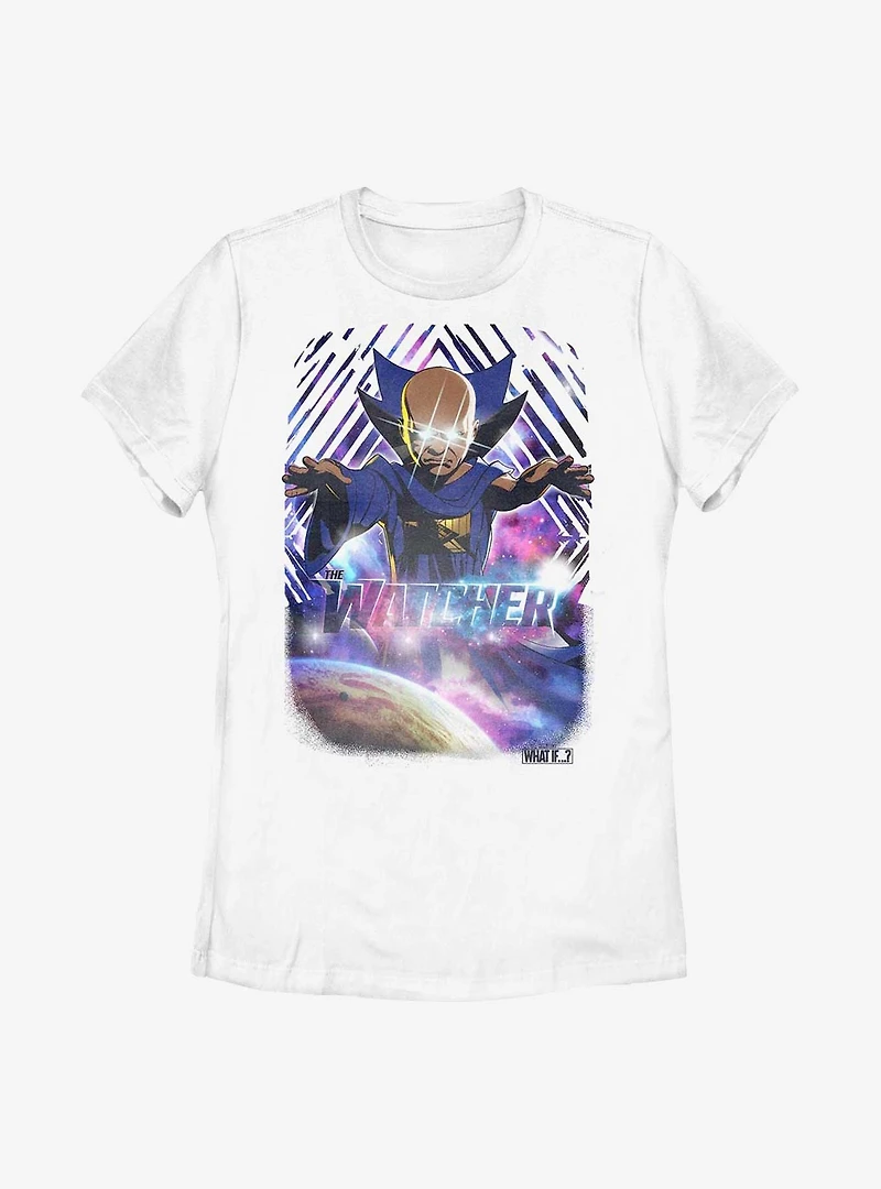 Marvel What If...? Watcher Never Sleeps Womens T-Shirt