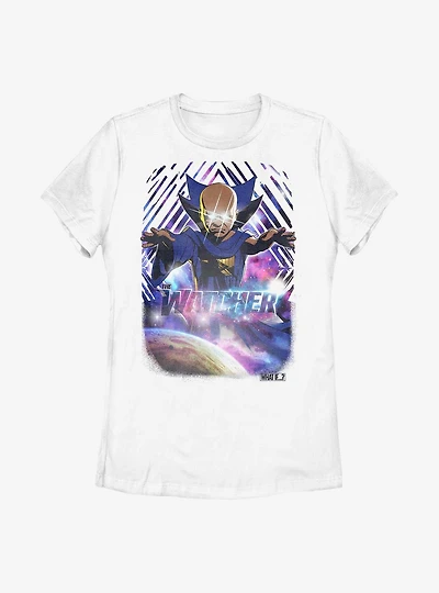 Marvel What If...? Watcher Never Sleeps Womens T-Shirt