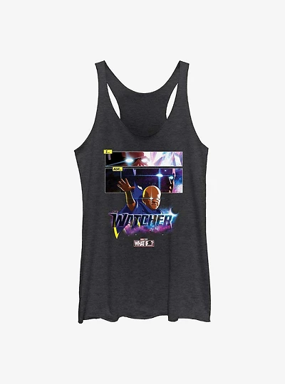Marvel What If...? I Am The Watcher Panels Womens Tank Top