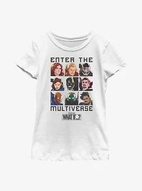 Marvel What If...? Enter The Multiverse Youth Girls T-Shirt