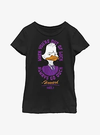 Marvel What If...? Howard The Duck Youth Girls T-Shirt