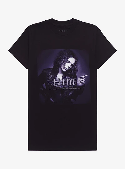 HIM Deep Shadows And Brilliant Highlights Album Cover Girls T-Shirt