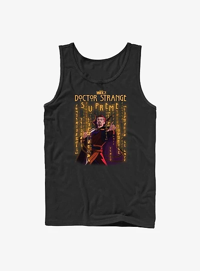 Marvel What If...? Strange Glyphs Tank Top