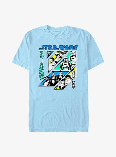 Star Wars: Visions Character Grid T-Shirt