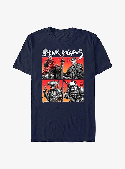 Star Wars: Visions Four Corner Panels T-Shirt