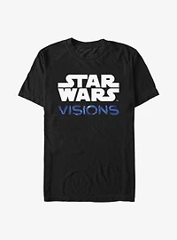 Star Wars: Visions Stacked Logo T-Shirt