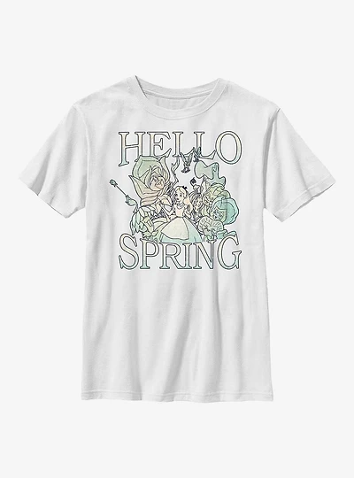 Disney Alice Wonderland Spring Garden Youth T-Shirt