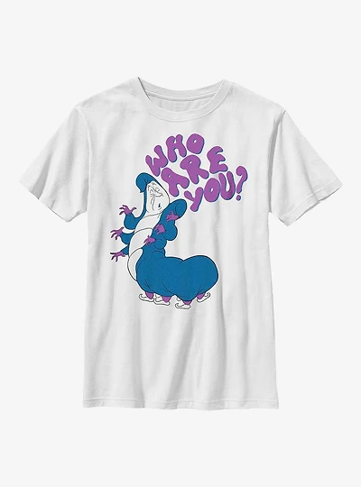 Disney Alice Wonderland Who Are You Youth T-Shirt