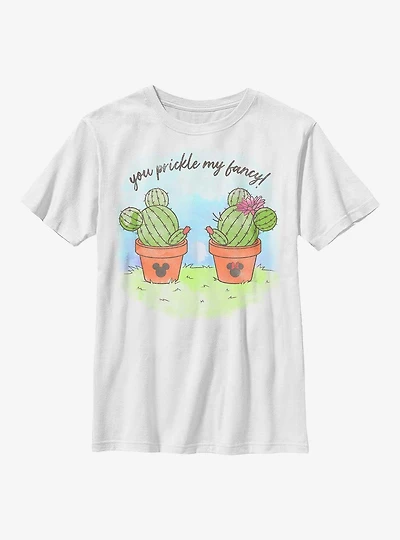 Disney Mickey Mouse Prickly Couple Youth T-Shirt