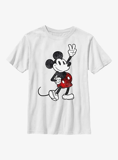 Disney Mickey Mouse Red Camp Youth T-Shirt