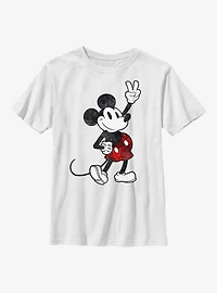 Disney Mickey Mouse Red Camp Youth T-Shirt