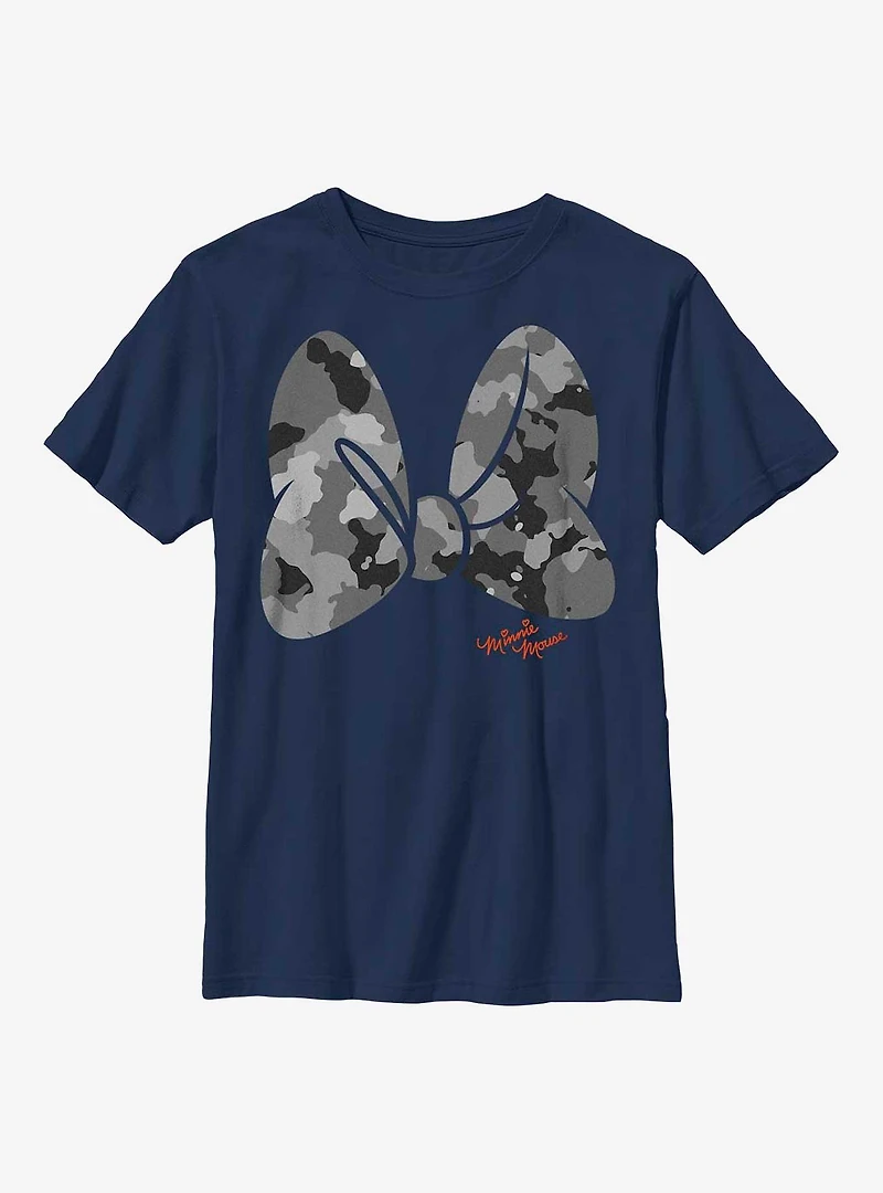 Disney Minnie Mouse Minnies Camo Youth T-Shirt