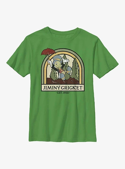 Disney Pinocchio Jiminy Nature Youth T-Shirt