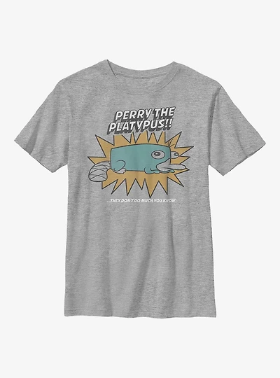 Disney Phineas And Ferb Perry The Platypus Youth T-Shirt