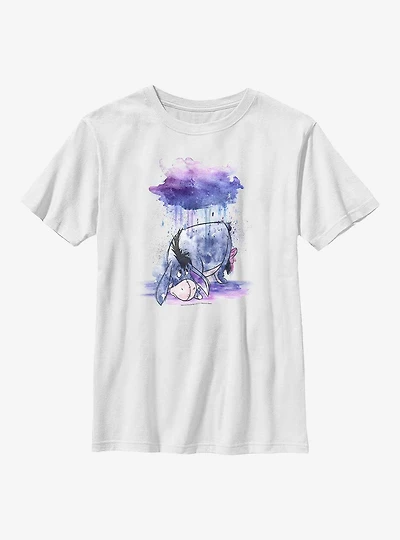 Disney Winnie The Pooh Watercolor Eeyore Youth T-Shirt