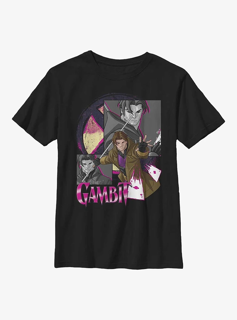 Marvel X-Men Card Panels Youth T-Shirt