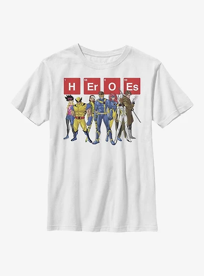 Marvel X-Men Mutant Heroes Youth T-Shirt