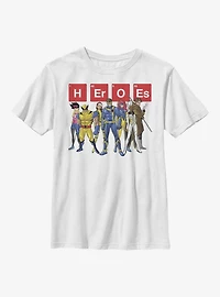 Marvel X-Men Mutant Heroes Youth T-Shirt