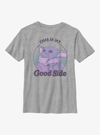 Star Wars The Mandalorian Good Side Youth T-Shirt