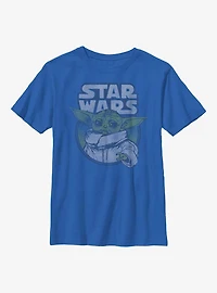 Star Wars The Mandalorian Old Space Baby Youth T-Shirt