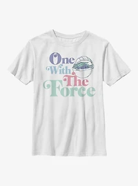Star Wars The Mandalorian Pastel Force Youth T-Shirt