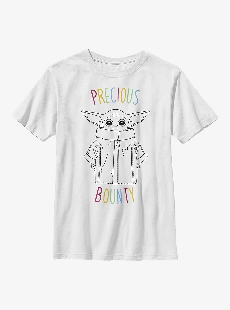 Star Wars The Mandalorian Precious Bounty Youth T-Shirt