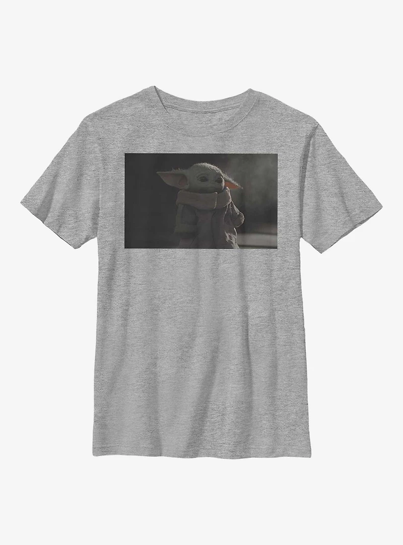 Star Wars The Mandalorian Sad Baby Youth T-Shirt