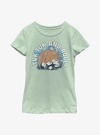 Raya And The Last Dragon Roll Youth Girls T-Shirt