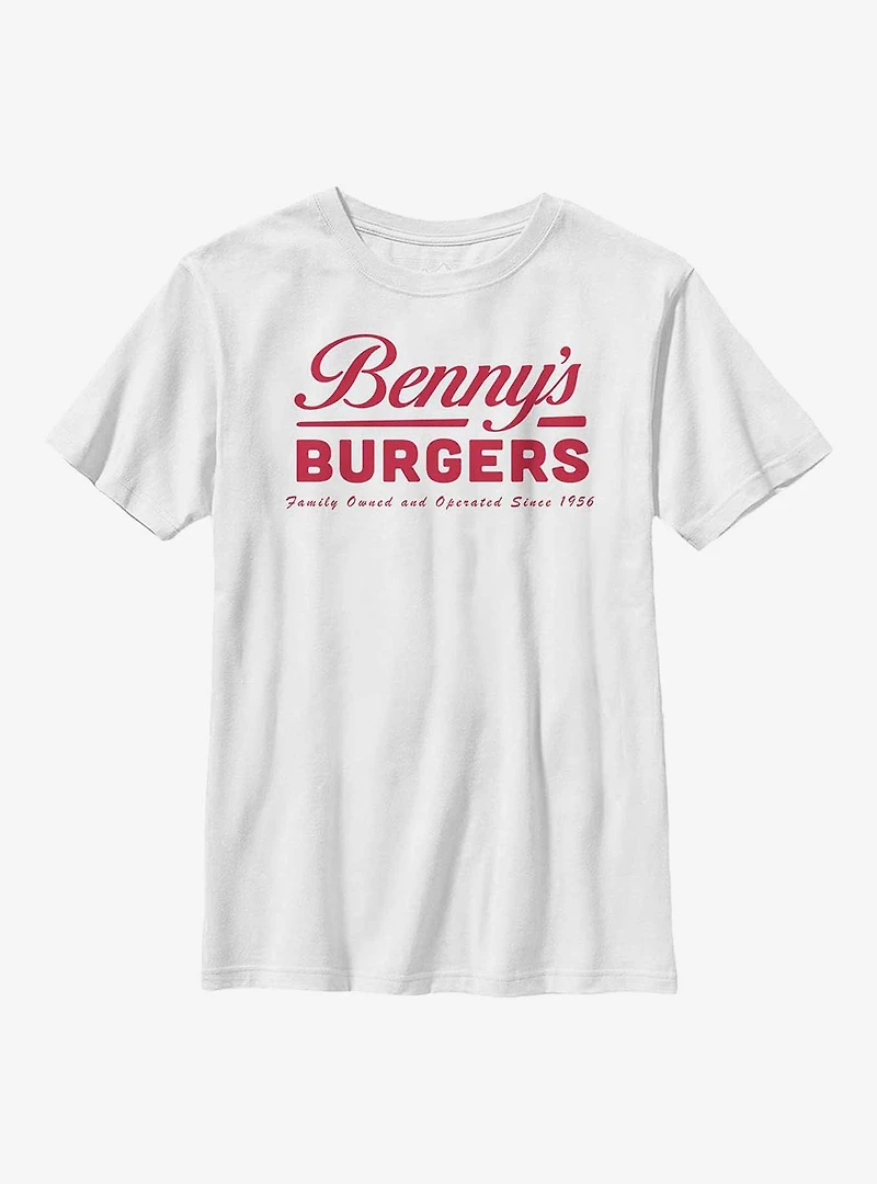 Stranger Things Benny's Burgers Youth T-Shirt