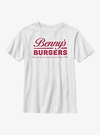 Stranger Things Benny's Burgers Youth T-Shirt