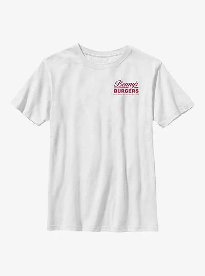 Stranger Things Benny's Burgers Youth T-Shirt