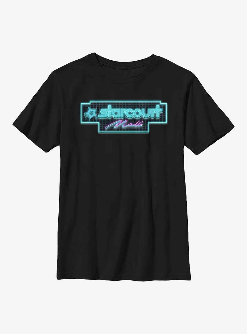 Stranger Things Neon Starcourt Youth T-Shirt