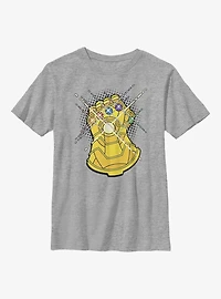 Marvel Avengers Gold Gauntlet Youth T-Shirt
