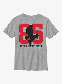 Nintendo Super Mario With Silhouette Youth T-Shirt