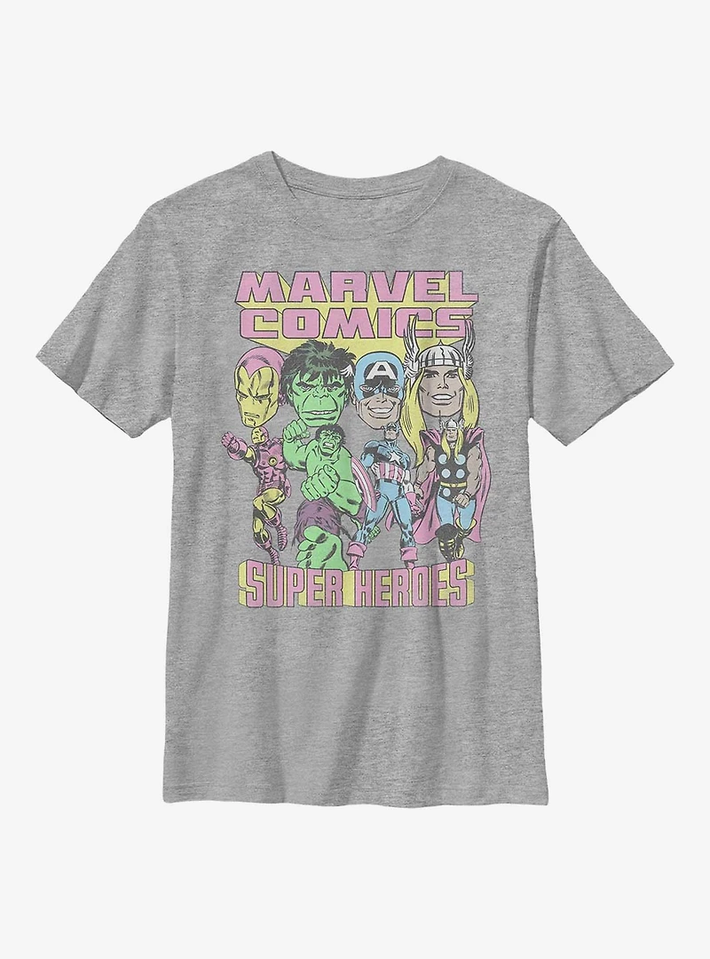 Marvel Comic Heroes Youth T-Shirt