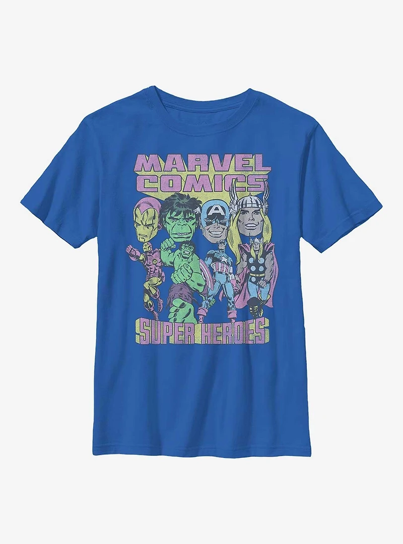 Marvel Comic Heroes Youth T-Shirt