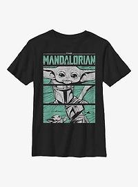 Star Wars The Mandalorian Block Party Youth T-Shirt